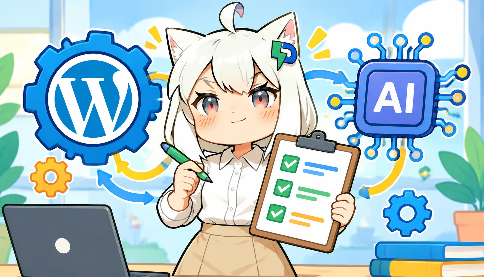 WordPress+AI旧文批量改写指南:半托管与全托管如何提升AI搜索曝光插图3 落地 wordpress+ai 的步骤与检查清单