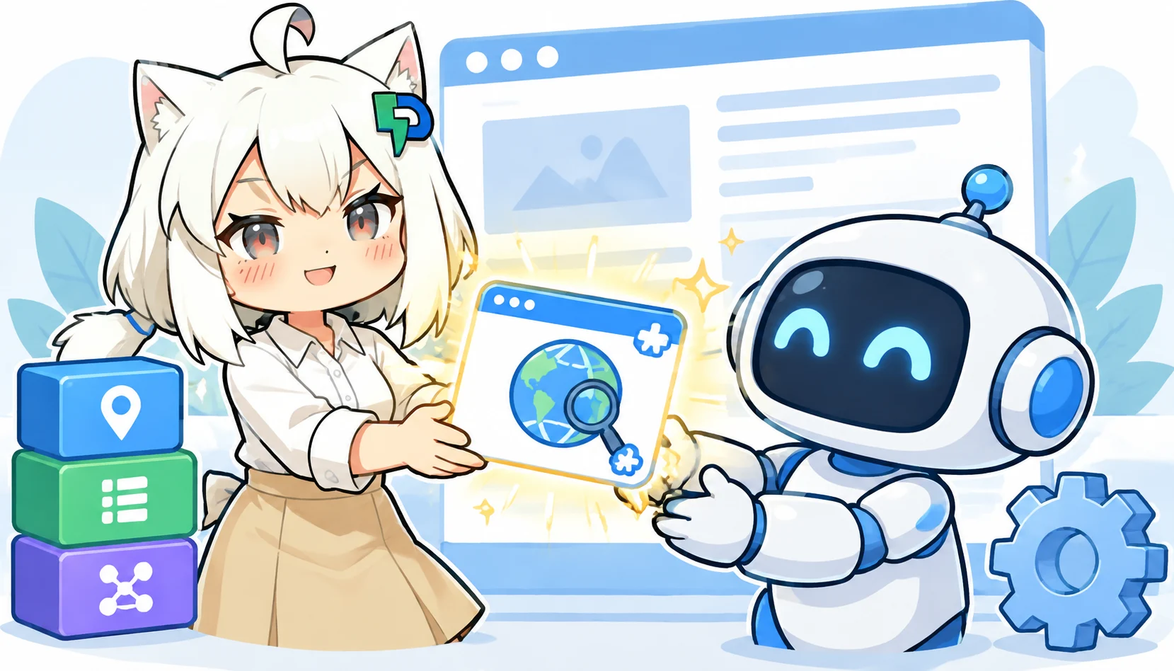 wordpress AI SEO优化插件:实用指南与要点梳理插图2 WordPress插件将GEO模块化作可读名片递给AI搜索机器人